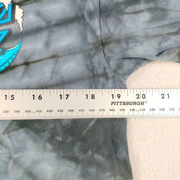 Santa Cruz T Shirt Mens Medium Multicolor Skateboard‎ Short Sleeve Twirl Tie Dye - Picture 10 of 11